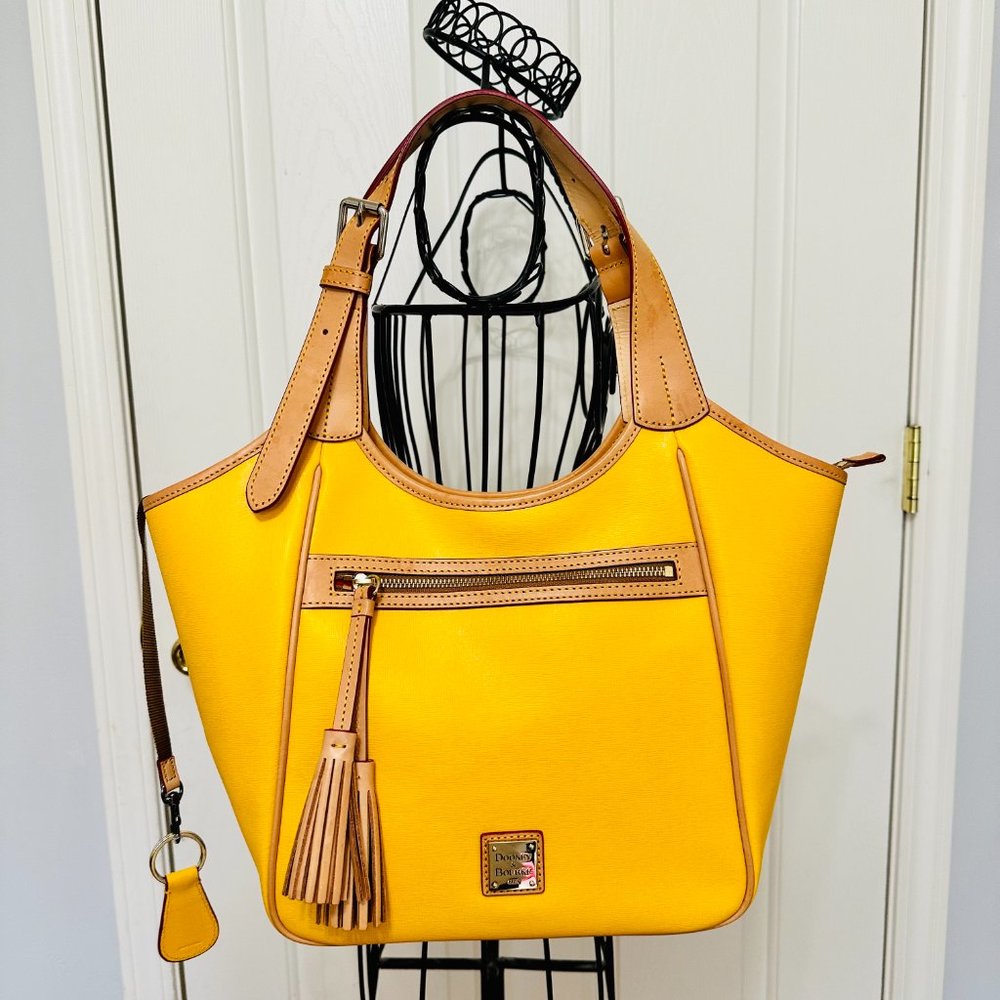 LIKE NEW DOONEY & BOURKE LARGE TOTE WITH DUST BAG - Picture 13 of 13